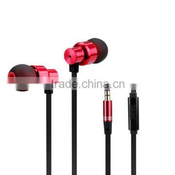 3.5 mm stereo metal earbud for MP3 earphone /earbuds