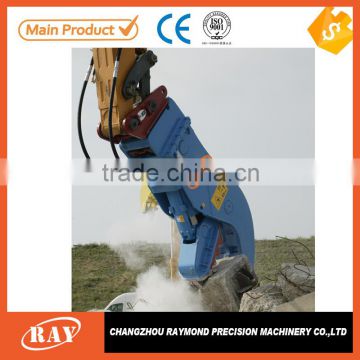 excavator mounted jaw crushers with high capacity and low price