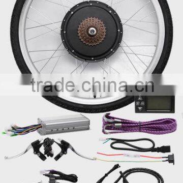 LCD display.48v1000w e-bike conversion rear kit