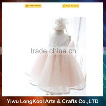 Hot Sale Breathable Birthday Long Tutu Dress for Kids Light Pink Plus Size Tutu Dress photo-2
