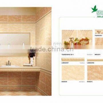 royal yellow bathroom Porcelain floor tiles