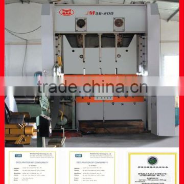 WEILI MACHINERY Top Quality Four Column hydraulic press machine 300 ton