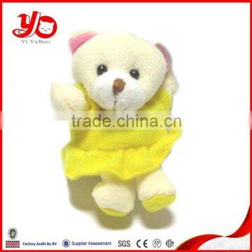 Customized Stuffed Soft Plush Keychain, Cute Plush Animal Toy Keychain photo-6