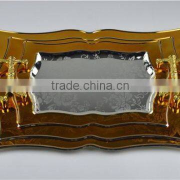 Gold Charger Plates T159 photo-6
