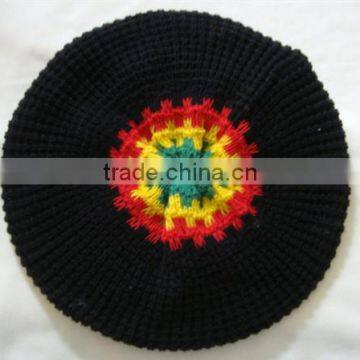 100% acrylic yarn crochet hat
