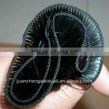 wholesale good quality human hair hand tied weft