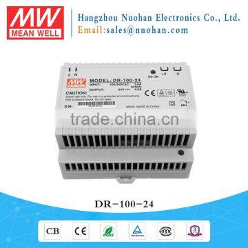 Meanwell 24V Industrial DIN Rail Power Supply/DR-100-24 din rail power supply