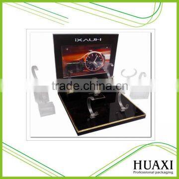 Huaxi Wood MDF high glossy lacquer smart watch display stand