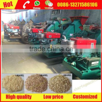 Professional mobile diesel engine wood chips machinery with 5-10% discount