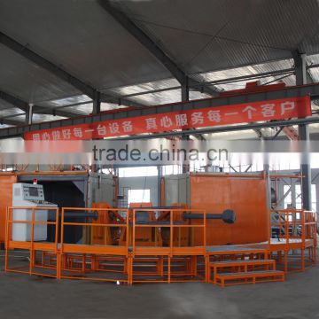 4 Arm 6 Station Rotational Molding Machine, full-automatic plastic thermoforming machine