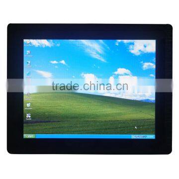 15 inch wall mount touch screen pc with 4 RS232 runs win XP