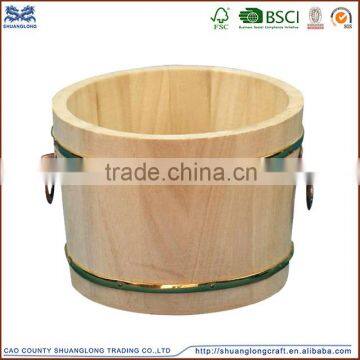 2016 cheap custom wooden barrel/bucket