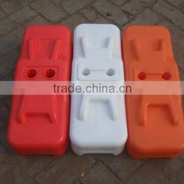 Plastic temporary fence block for cheap sale