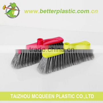 Factory wholesale household garden broom cleaning tool type 2285 plastic head broom