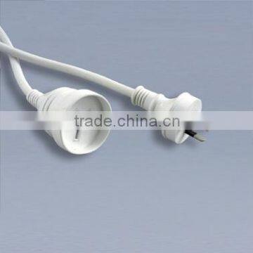 SAA certificate three-pin plug autralia power cord