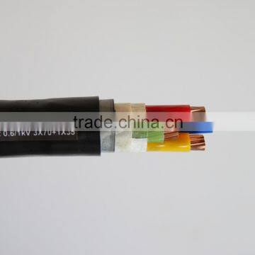 0.6/1KV xlpe insulated pvc sheathed cable steel tape armored cable