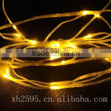 LED Novelty string lights PVC wire lights for indoor decoration