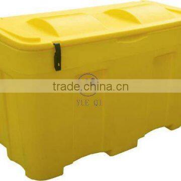 roto molded grit and salt bin