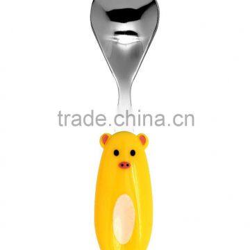 1 Set High Quality Kid Stainless Steel Knife Fork Spoon Cartoon Children Western-style Food Tableware Suit photo-2