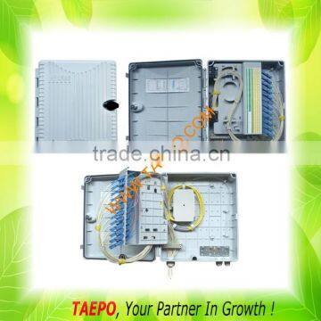 plastic housing 48 fibers outdoor Fiber optic distribution box