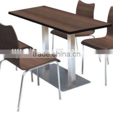 Bent wood restaurant Dining Table and Chair