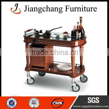 Luxury Food Service Hotel Flambe Trolley JC-TC21