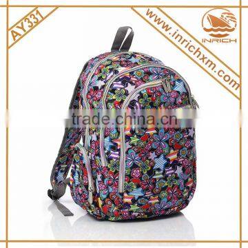 Leisure Travel Nylon Backpacks School Bags Wholesale Bags photo-2