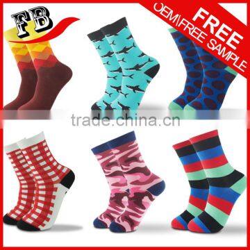 custom Man's solid color high quality black color dress sock tube socks