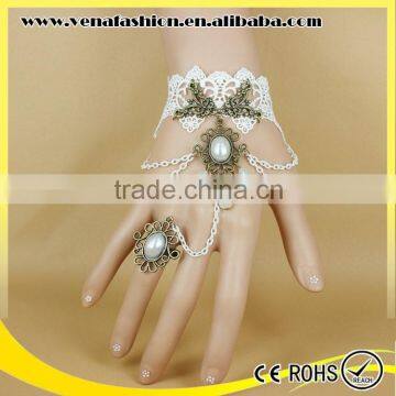 free sample pearl gothic indian wedding bracelet design