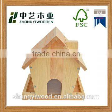 FSC wooden bird feeder