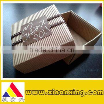 Corrugated gift box, the design of the simple and romantic, make your gift more intimate.