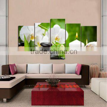 Chinese feng shui style giclee canvas print wall painting for bedroom