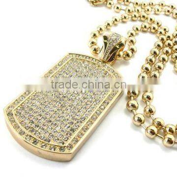Hot Sale Popular Colorful Silicone Cheap Dog Tag Neck Chain