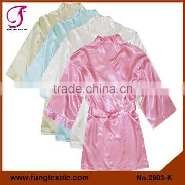 Fung Item 2903-K Silk Satin Junior Bridesmaid Robes