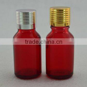 30ml Red Glass Dropper Bottle With Childproof Cap photo-3