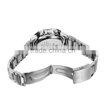 Good Quality Noble Business Metal Men Sparkling Silver Wrist Watches Mens Watches photo-6