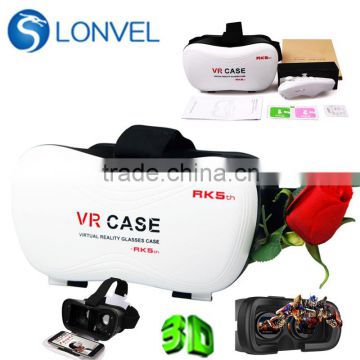 VRbox Storm Mirror VR CASE VR head-mounted virtual reality glasses VR BOX 5 generation mobile phone 3D glasses