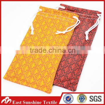 Custom Microfiber Polyester Bag with Drawstring