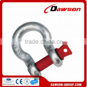 Qingdao manufacture bolts and nuts screw pin bow shackle