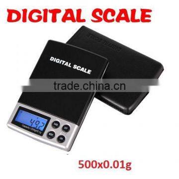 Digital Mini Pocket Scale 500 Gram x 0.01g Ounce Jewelry Carat