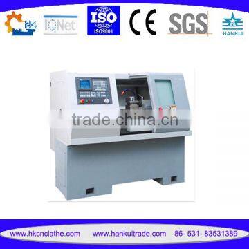 CK6136A Economical Small Size CNC Lathe / Horizontal CNC Lathe with Vertical 4 Station Tool Rest