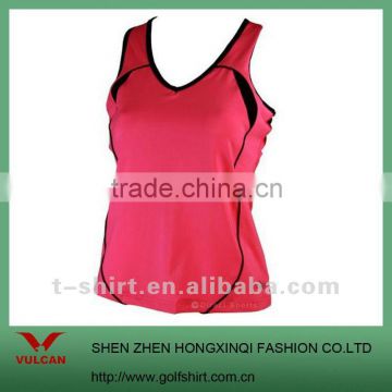 2012 Latest Fashion Ladies Slim fit Sports Tank TOPS