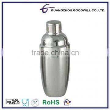 stainless steel cocktail shaker bottle