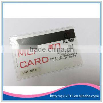 transparent plastic pvc business card