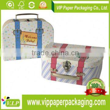 SUITCASE SHAPED GIFT BOXES / HIGHT QUALITY PAPER BOXES / SMALL CARDBOARD GIFT BOXES