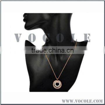 stainless steel different types of necklace chains jewelry pendant necklace