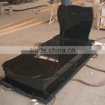 Monuments of granite tombstone at low prices, shanxi black tombstone