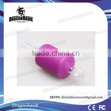 Wholesale Tattoo Supplier Purple Disposable Tube Tattoo Grip 30MM