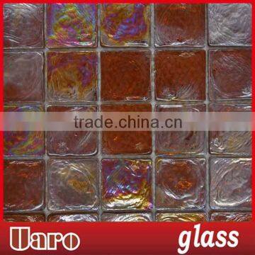 stained glass square 48x48mm decorative mosaic