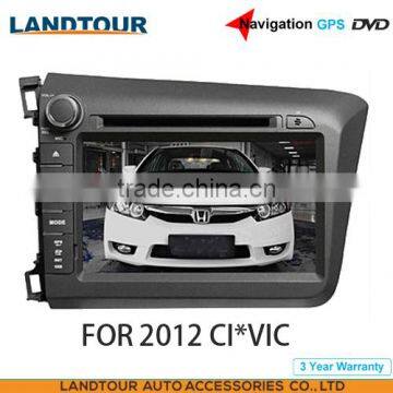 Car multimedia Player Navigation GPS DVD for HON*DA CI*VIC 2012 CE FCC ROHS